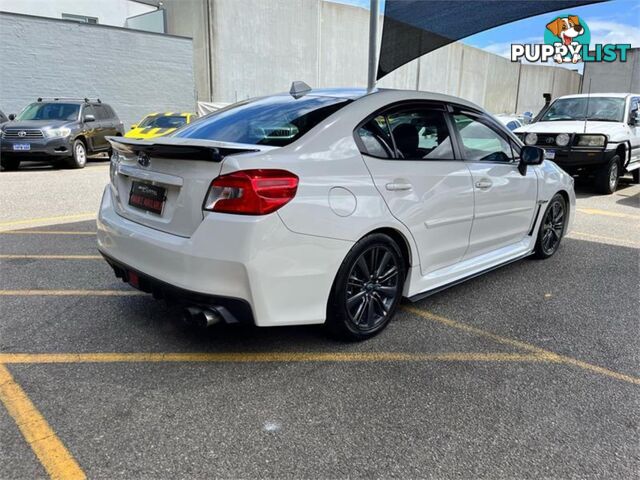 2016 SUBARU WRX PREMIUM MY17 4D SEDAN