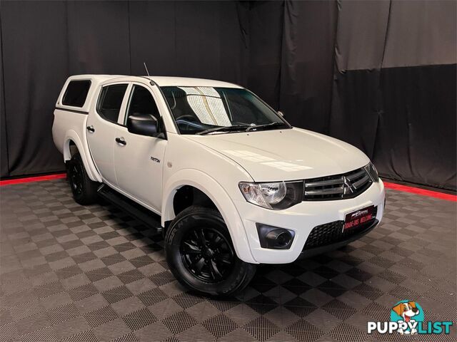 2013 MITSUBISHI TRITON GLX MNMY13 DOUBLE CAB UTILITY