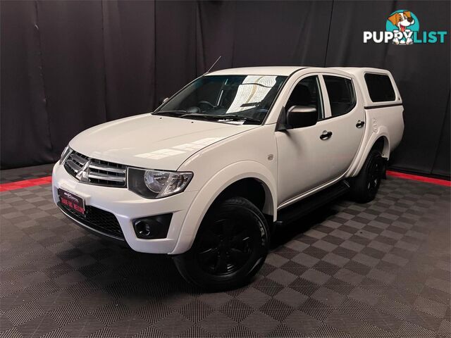 2013 MITSUBISHI TRITON GLX MNMY13 DOUBLE CAB UTILITY