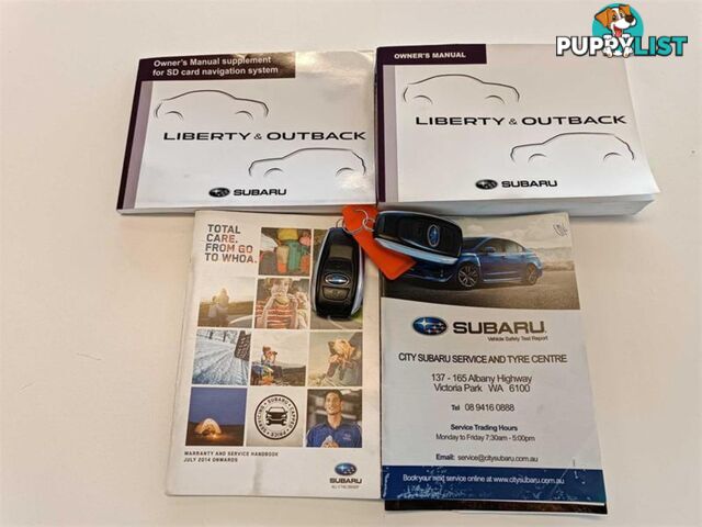 2016 SUBARU LIBERTY 2 5IPREMIUM MY16 4D SEDAN