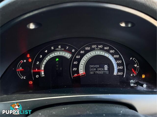 2008 TOYOTA AURION PRODIGY GSV40R 4D SEDAN