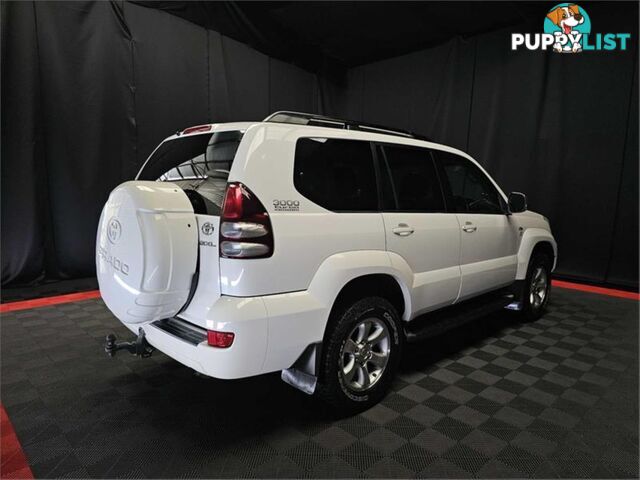 2007 TOYOTA LANDCRUISER PRADOGXL KDJ120RMY07 4D WAGON