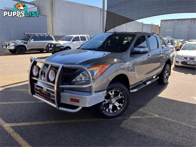 2012 MAZDA BT-50 GT  DUAL CAB UTILITY