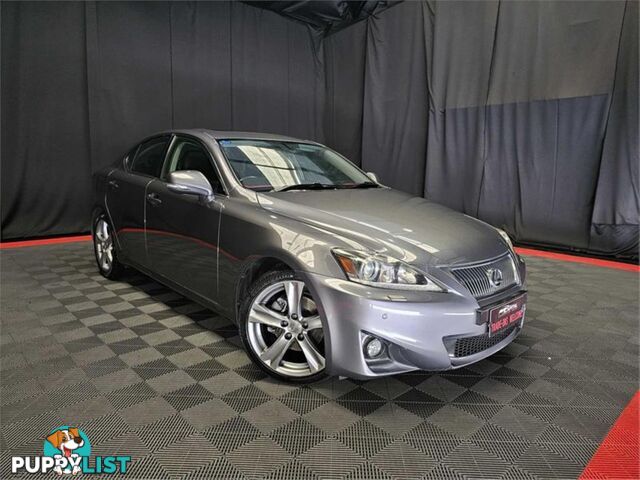 2013 LEXUS IS250 PRESTIGE GSE20RMY11 4D SEDAN