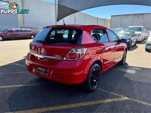 2008 HOLDEN ASTRA CD AHMY08 5D HATCHBACK