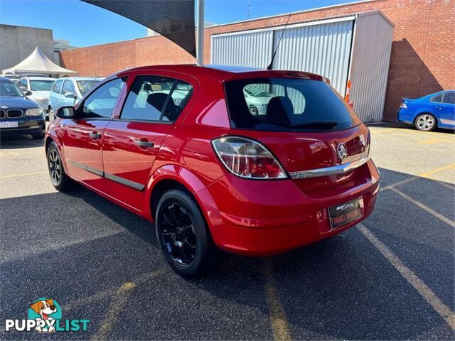 2008 HOLDEN ASTRA CD AHMY08 5D HATCHBACK