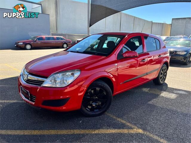 2008 HOLDEN ASTRA CD AHMY08 5D HATCHBACK