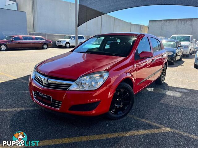 2008 HOLDEN ASTRA CD AHMY08 5D HATCHBACK