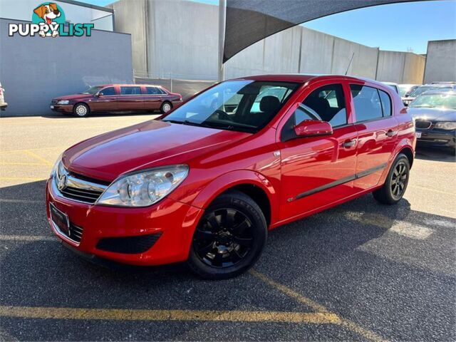 2008 HOLDEN ASTRA CD AHMY08 5D HATCHBACK