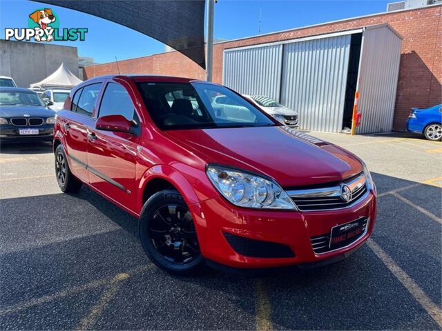 2008 HOLDEN ASTRA CD AHMY08 5D HATCHBACK