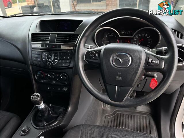 2012 MAZDA BT-50 XT  FREESTYLE C/CHAS