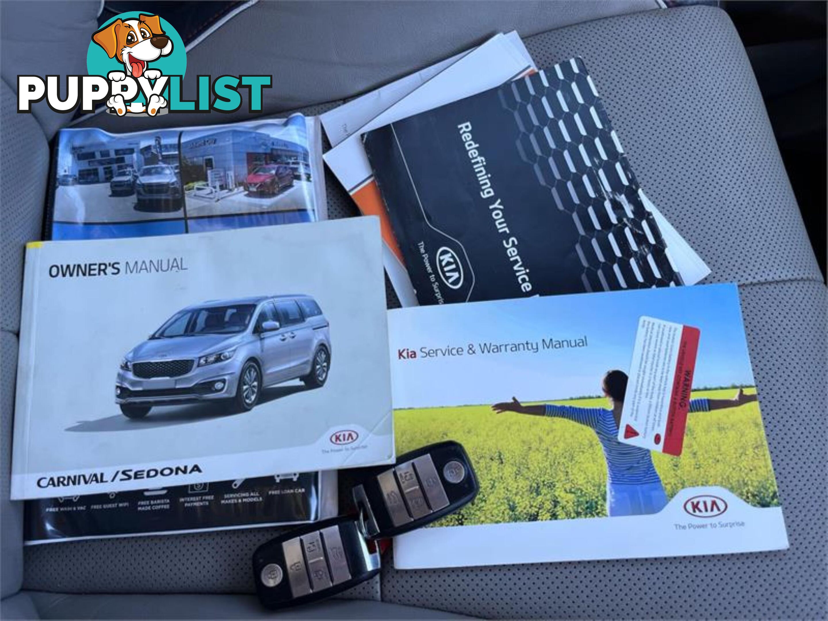 2015 KIA CARNIVAL SLI YPMY16 4D WAGON