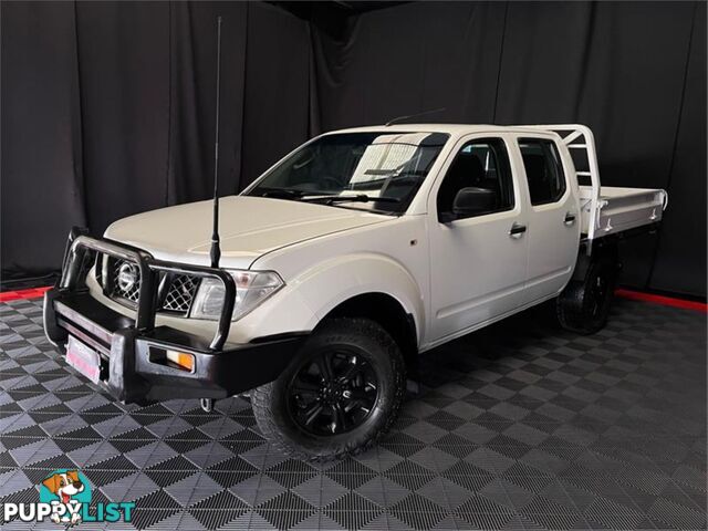 2008 NISSAN NAVARA RX D40 DUAL CAB P/UP