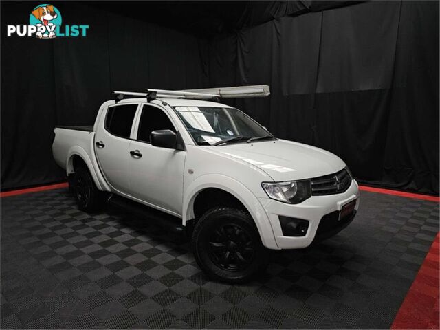 2013 MITSUBISHI TRITON GLX MNMY13 DOUBLE CAB UTILITY