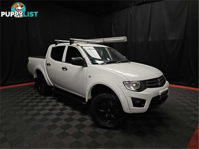 2013 MITSUBISHI TRITON GLX MNMY13 DOUBLE CAB UTILITY