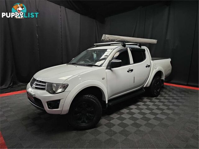 2013 MITSUBISHI TRITON GLX MNMY13 DOUBLE CAB UTILITY