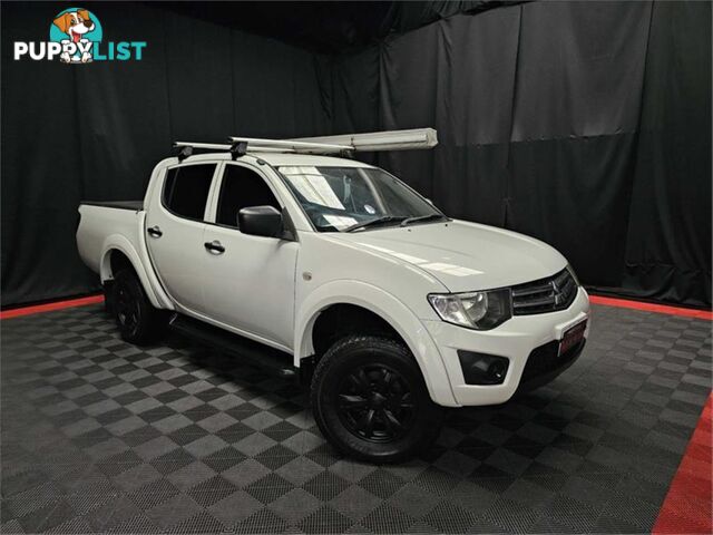 2013 MITSUBISHI TRITON GLX MNMY13 DOUBLE CAB UTILITY