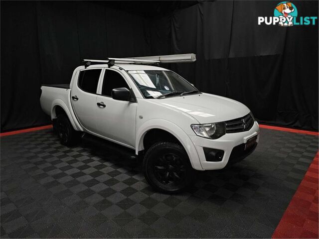 2013 MITSUBISHI TRITON GLX MNMY13 DOUBLE CAB UTILITY