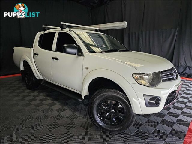 2013 MITSUBISHI TRITON GLX MNMY13 DOUBLE CAB UTILITY