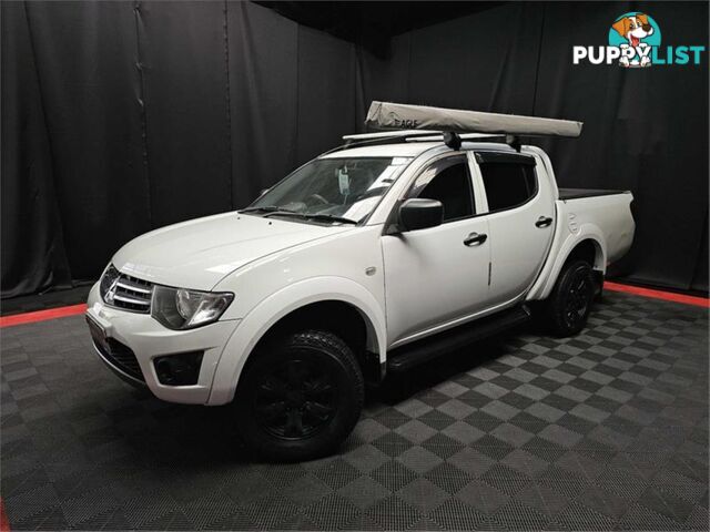 2013 MITSUBISHI TRITON GLX MNMY13 DOUBLE CAB UTILITY