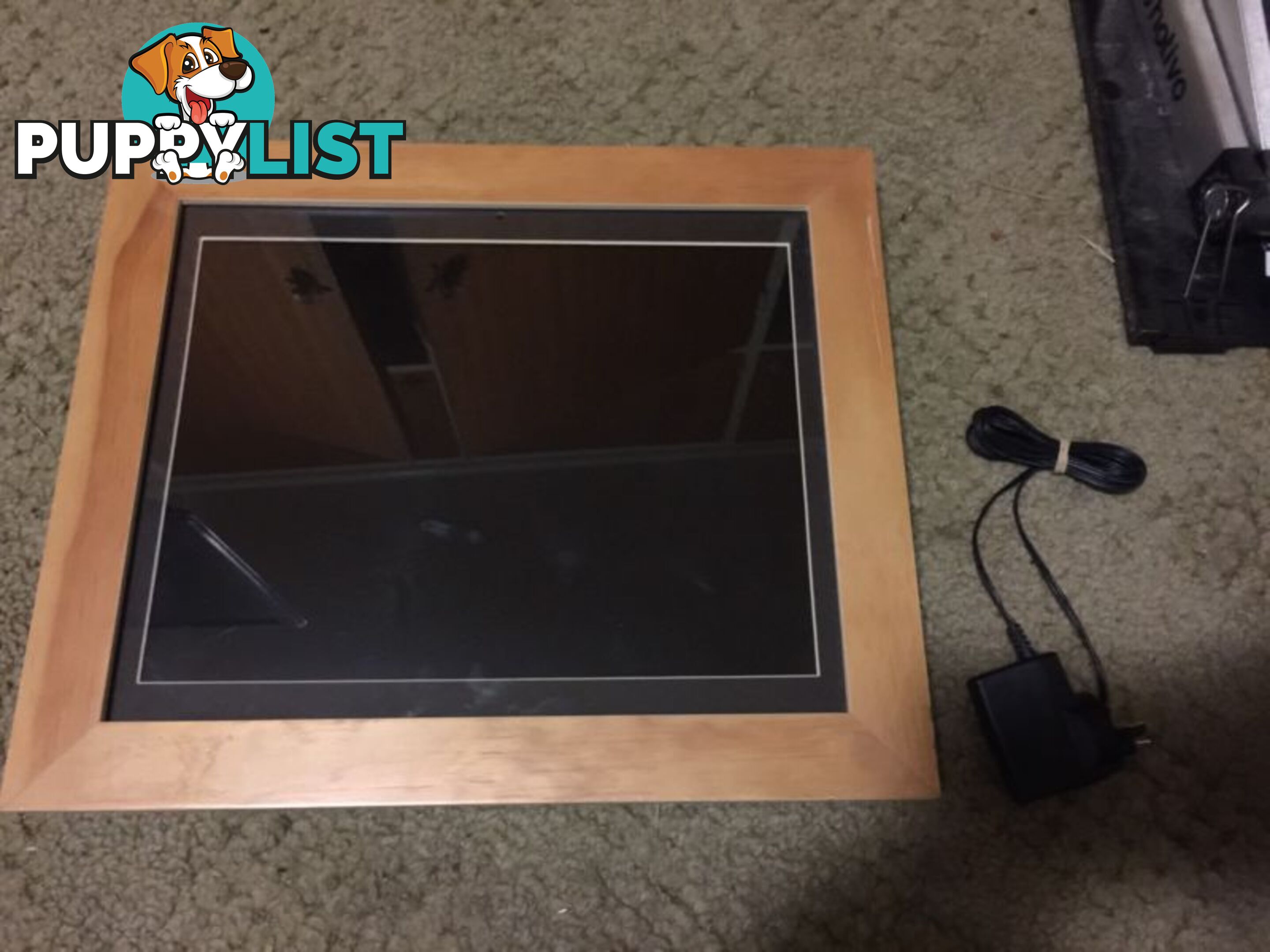 15" Photo Frame : wooden LCD computer / USB display