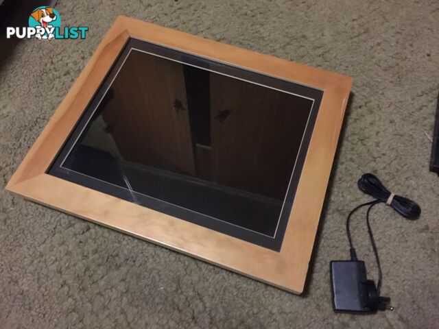 15" Photo Frame : wooden LCD computer / USB display