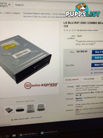 Blue ray / LG / Computer /DVD burner