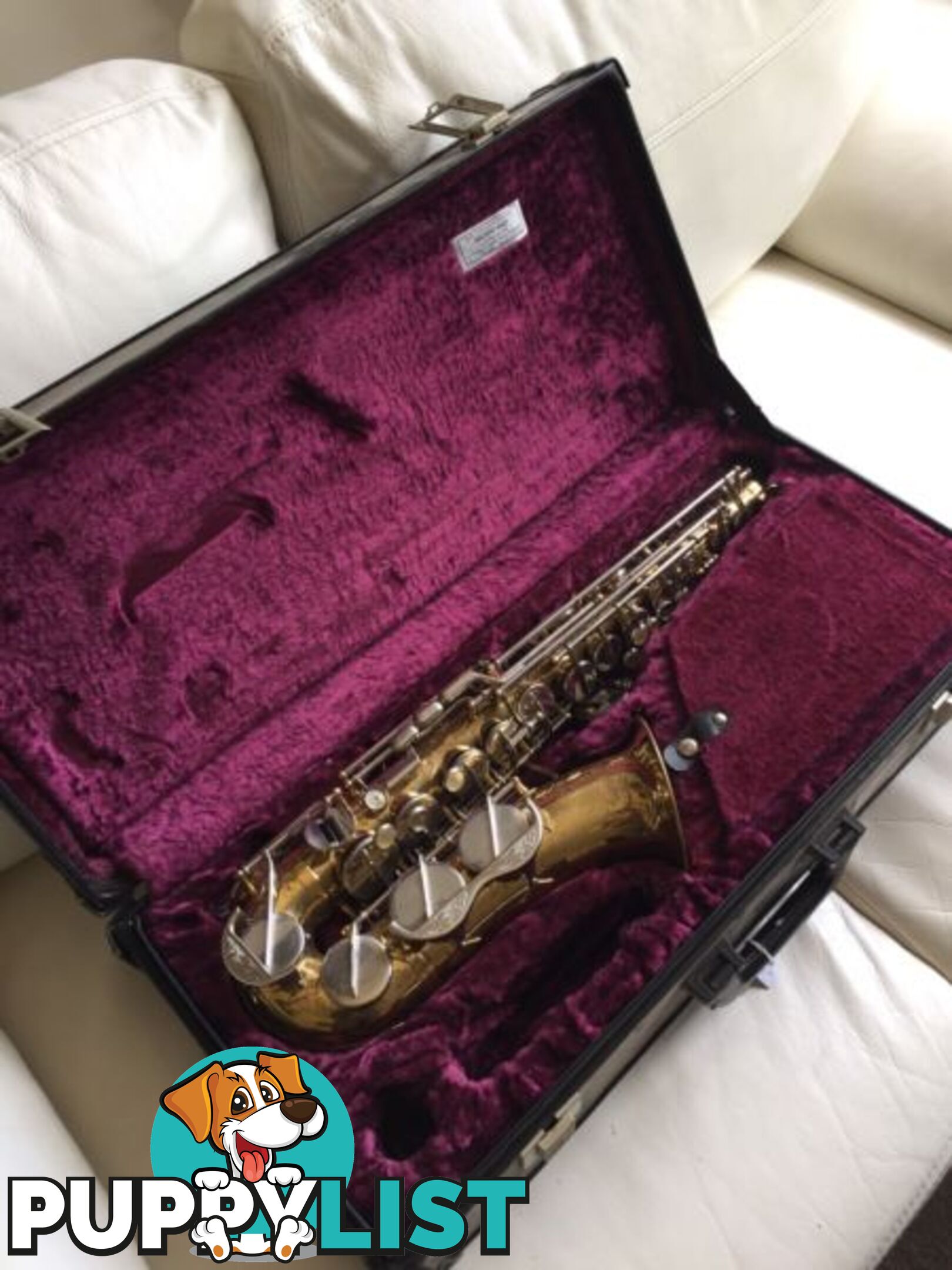 Beautiful vintage saxophone / Amati Kraslice / Sax alto / Czech