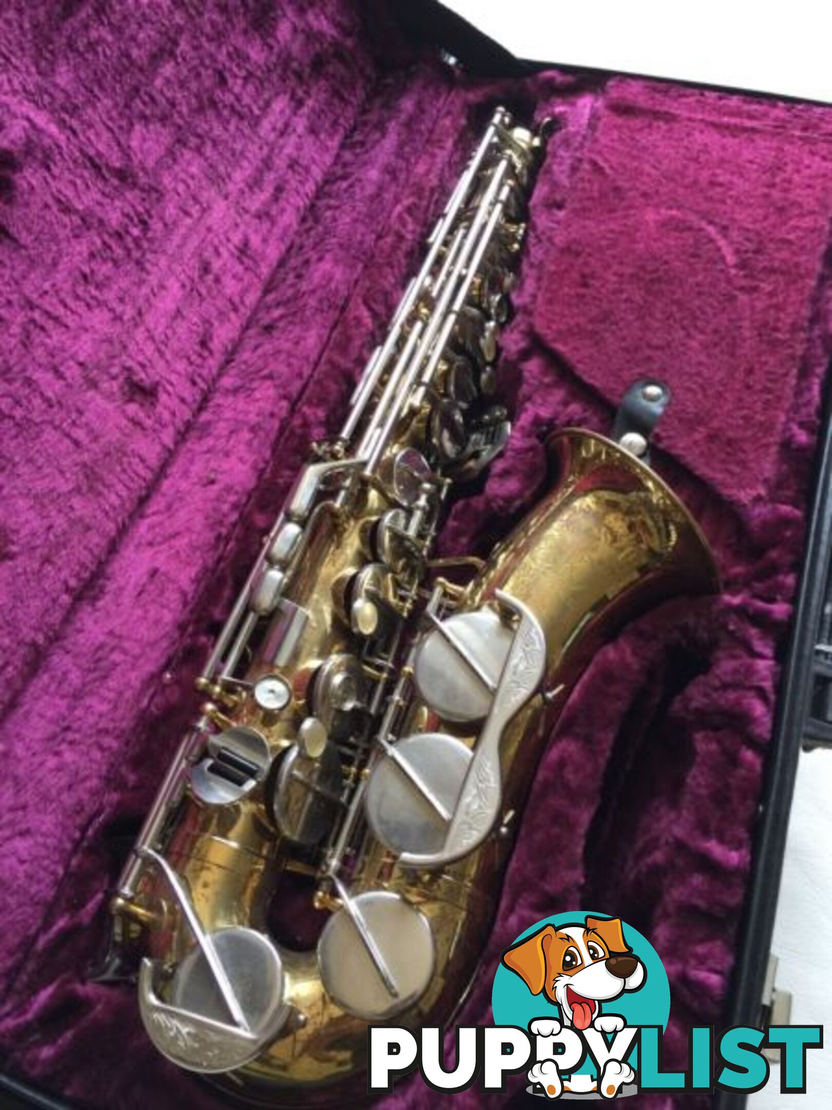 Beautiful vintage saxophone / Amati Kraslice / Sax alto / Czech