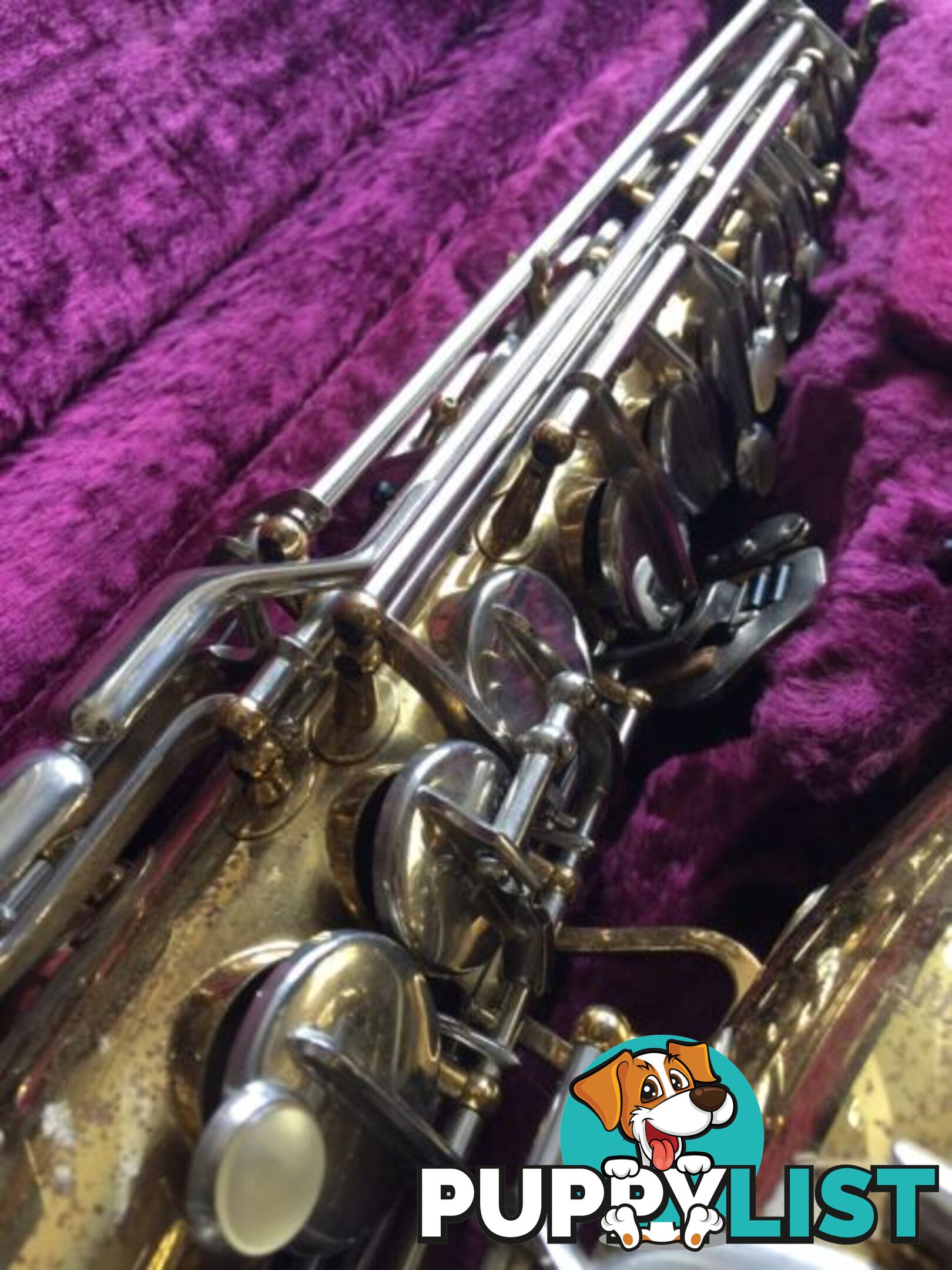 Beautiful vintage saxophone / Amati Kraslice / Sax alto / Czech