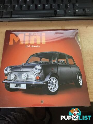 2017 Mini Cooper calendar for you