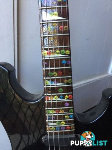 "Learners" Guitar with NOTES on Fretbord / MAGNUM custom series