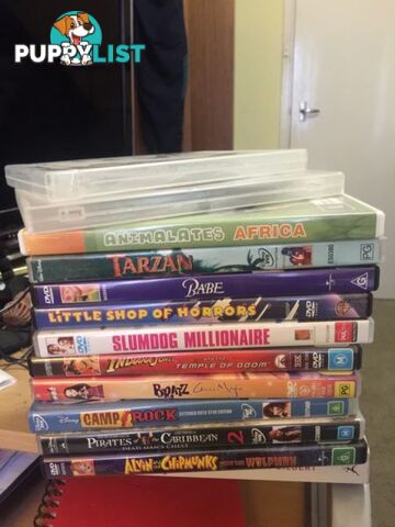 Dvds and movies for kids too