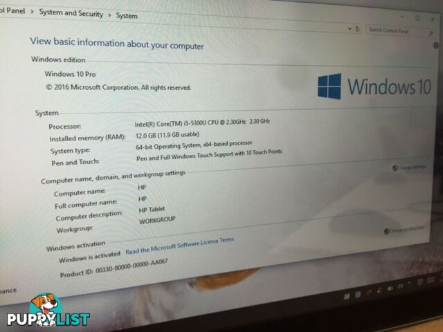 3200$ HP EliteBook / 12GB Ram / 256GB SSD / i5 vPro / Windows 10