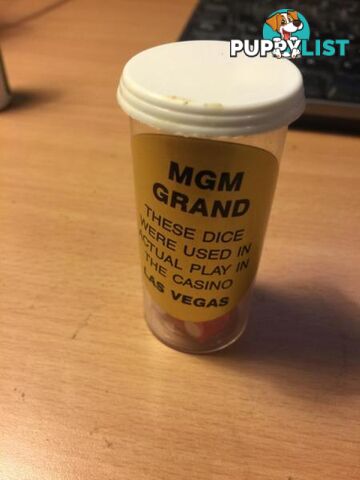 Las Vegas MGM Grand Dice / High Quality