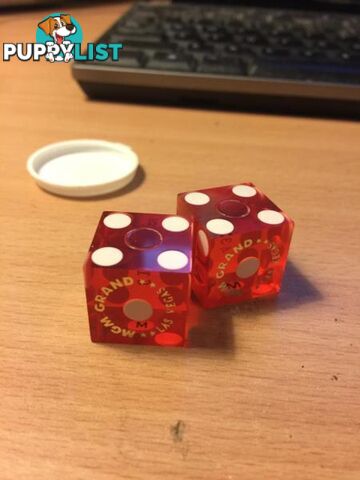 Las Vegas MGM Grand Dice / High Quality