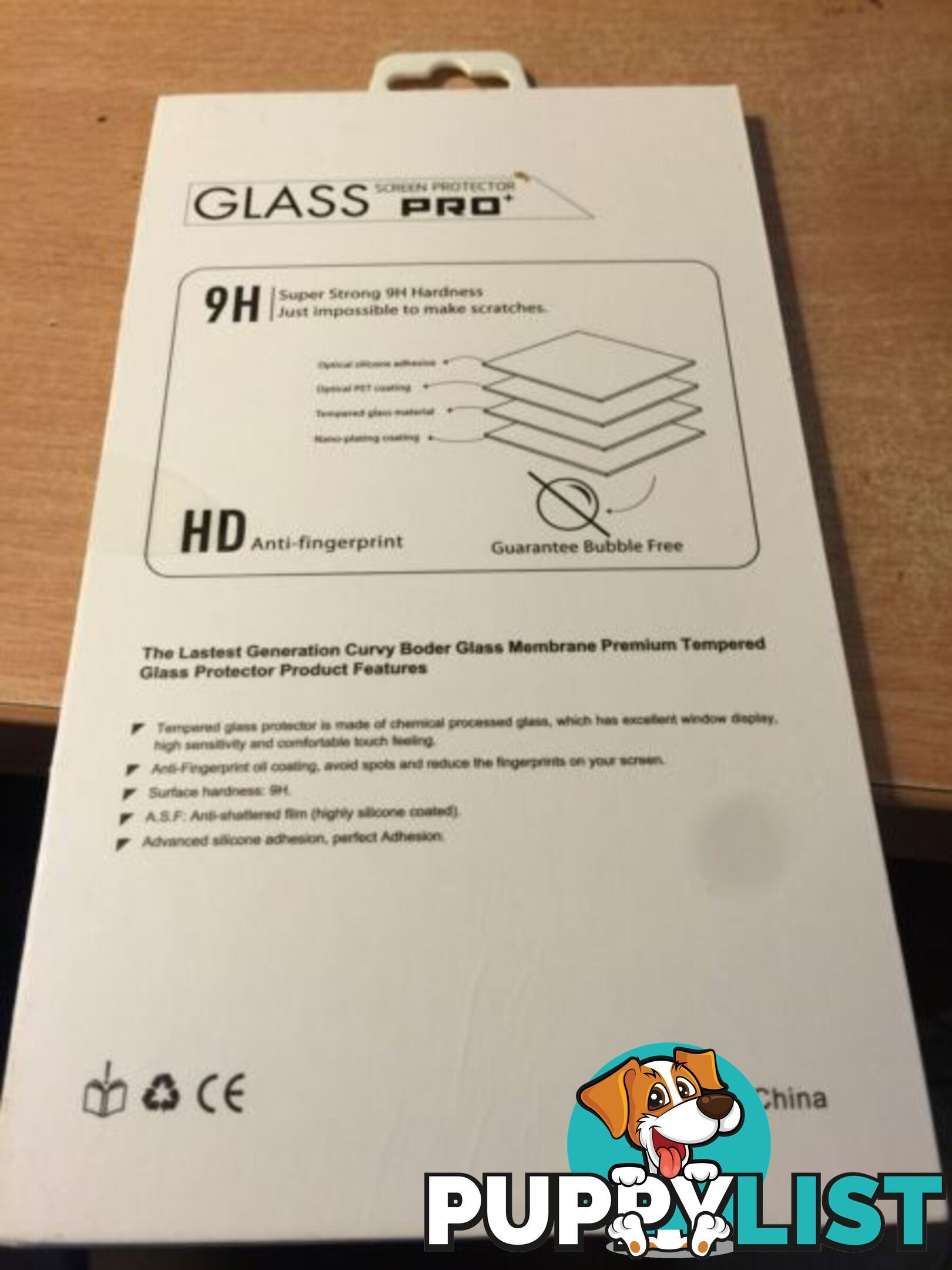 iPhone 5 5s Apple tempered Glass screen protector /PRO+