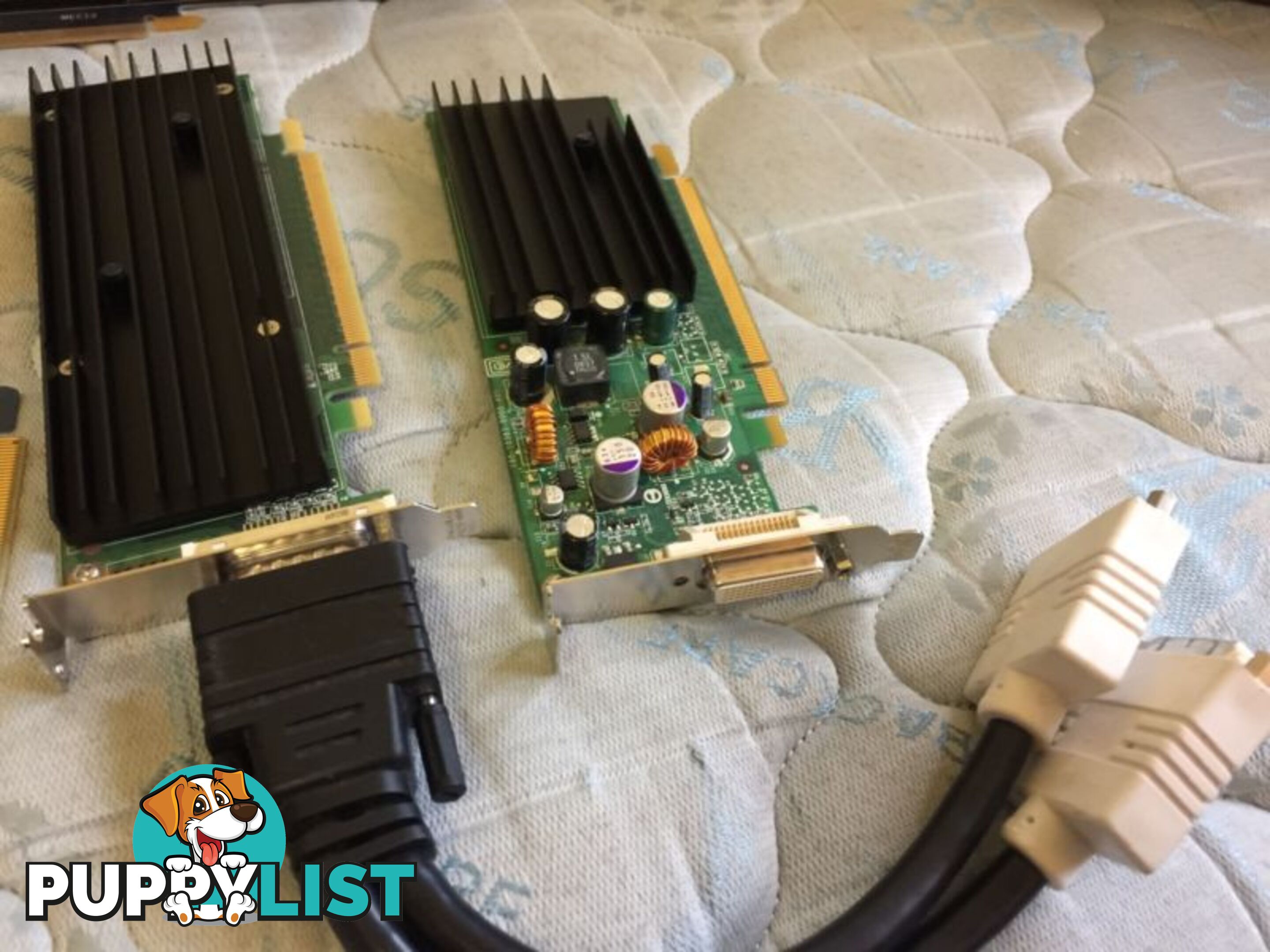 Variety of graphics cards for PC + FireWire card