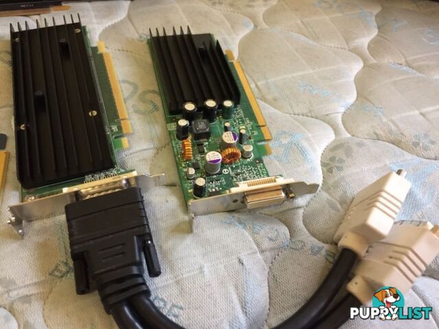 Variety of graphics cards for PC + FireWire card