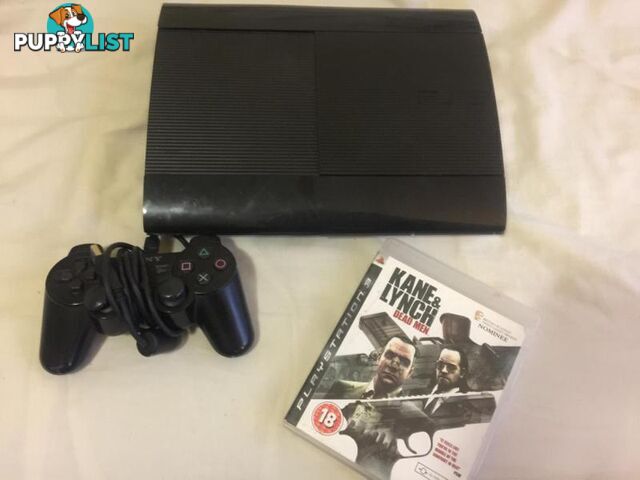 PS3 Super slim 500GB / 2 games / Controller