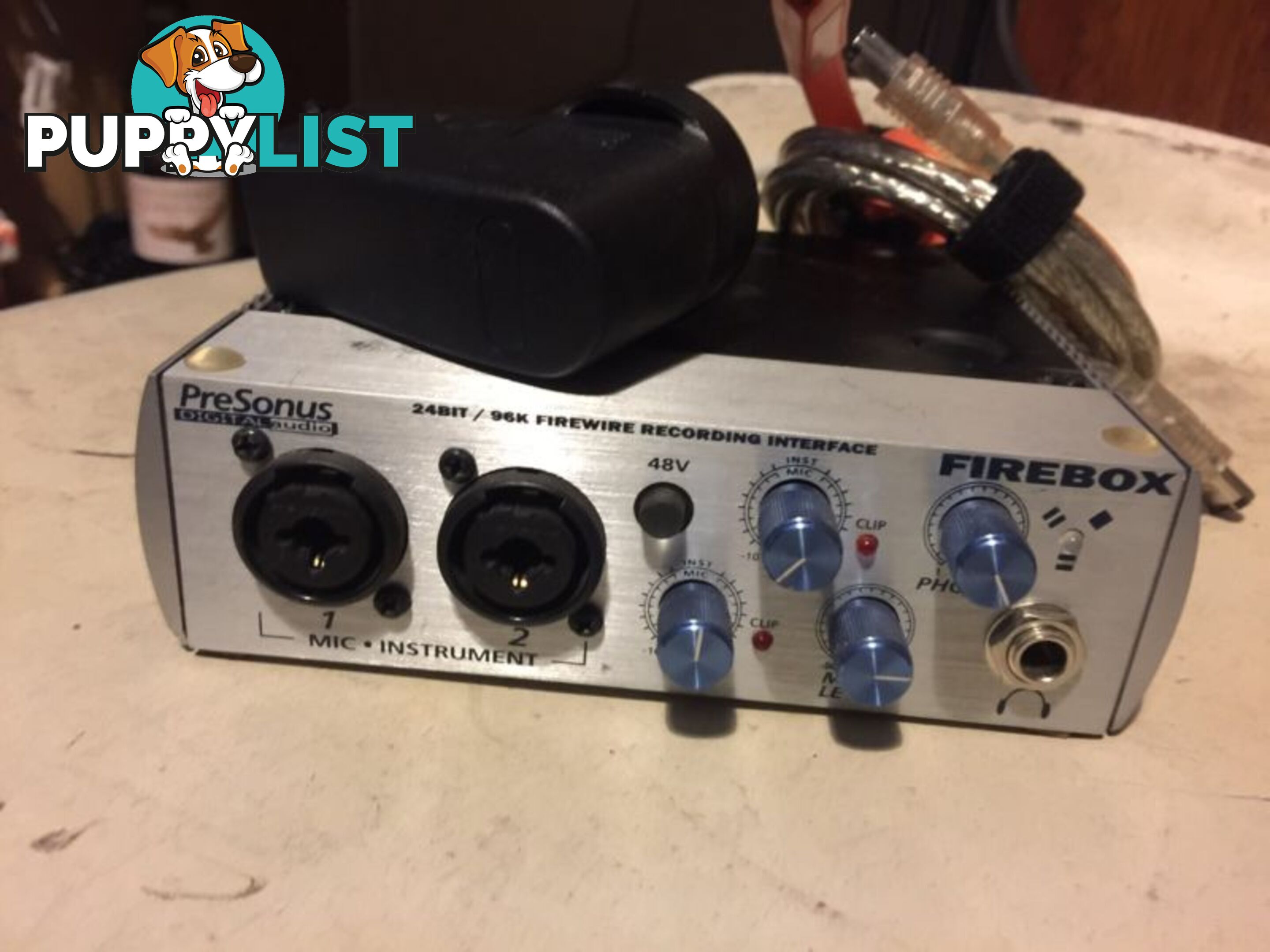 Digital Audio PreSounds Recording interface Firebox