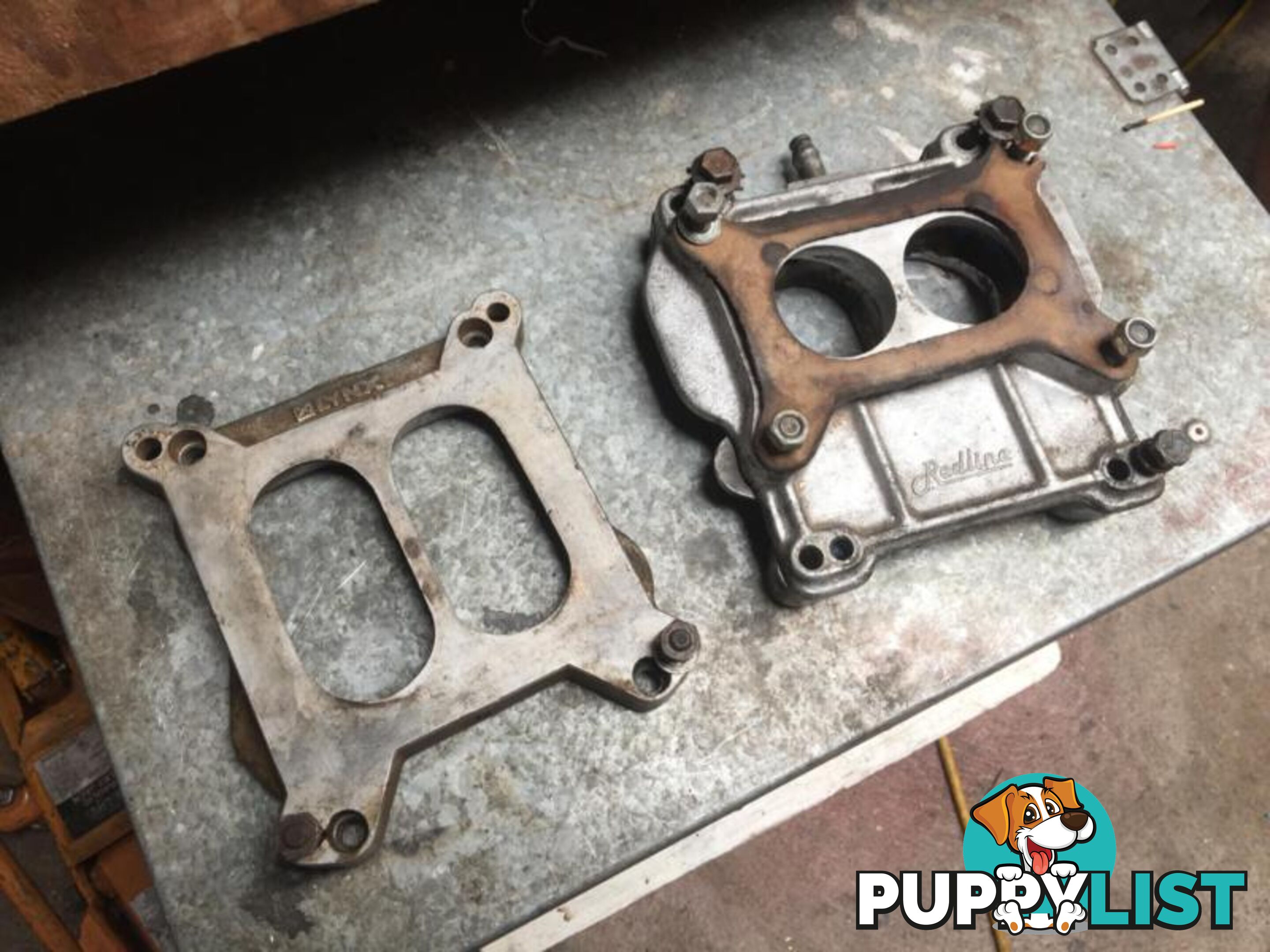 Carburettor spacer and adapter plates