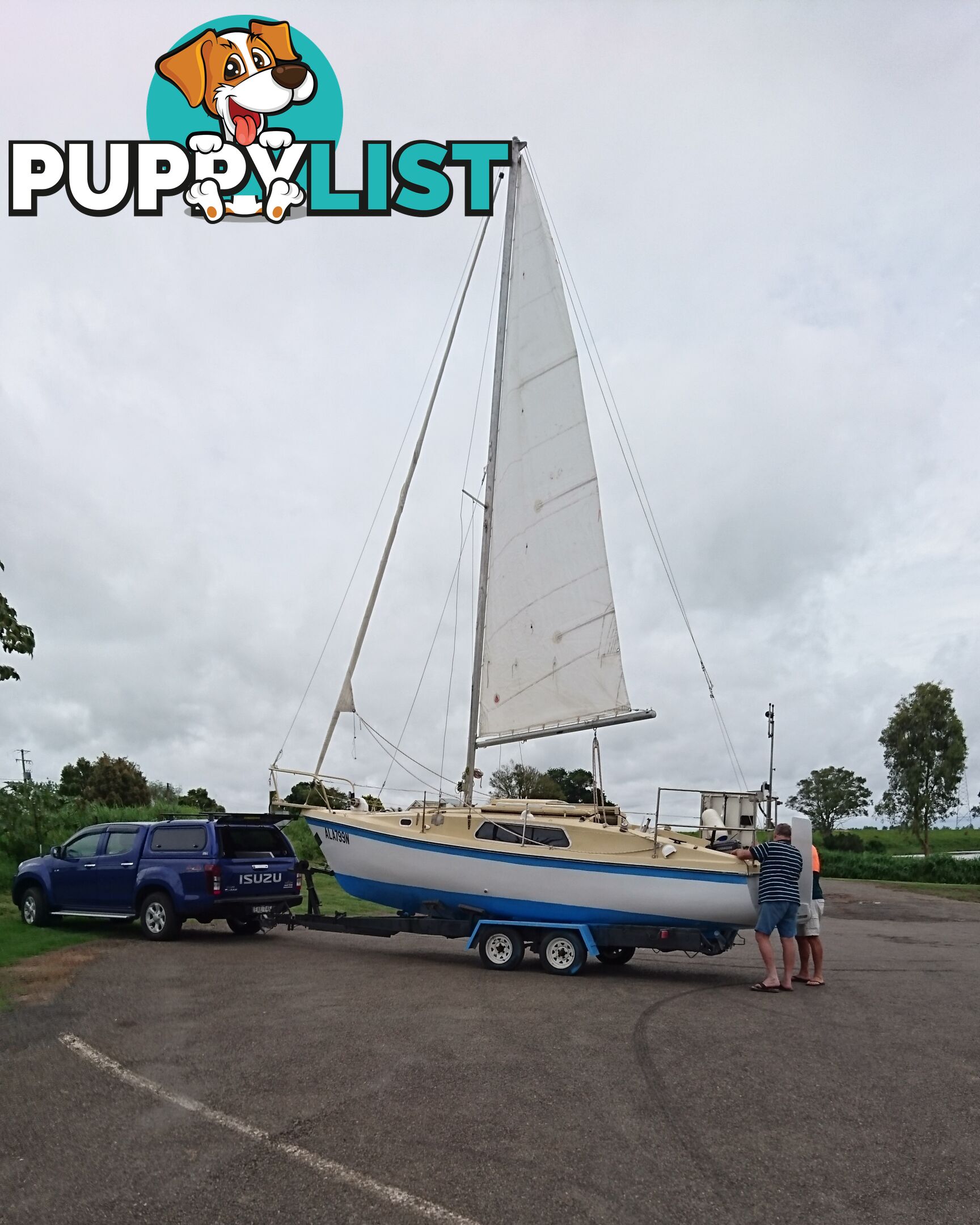 CLIFTON SWING KEEL TRAILER SAILOR