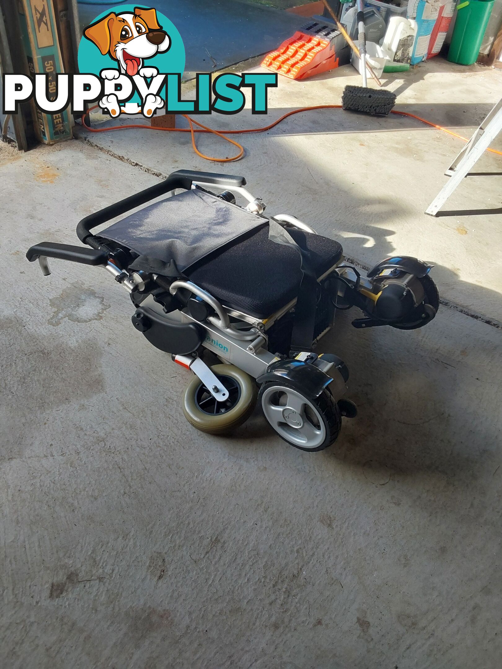 Companion portable power wheelchair