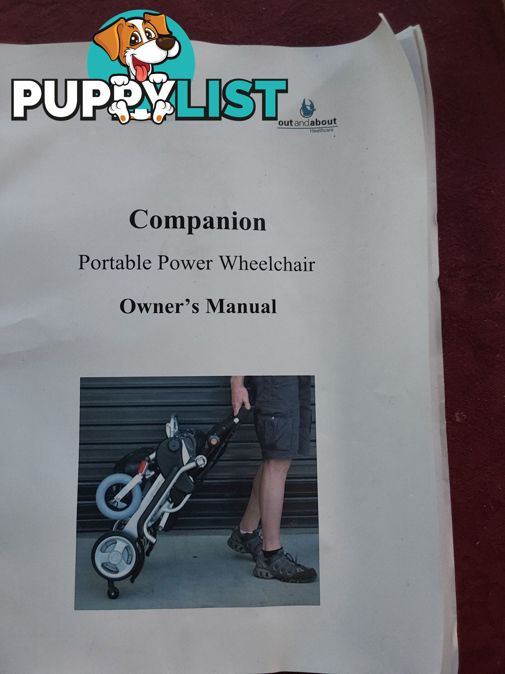 Companion portable power wheelchair