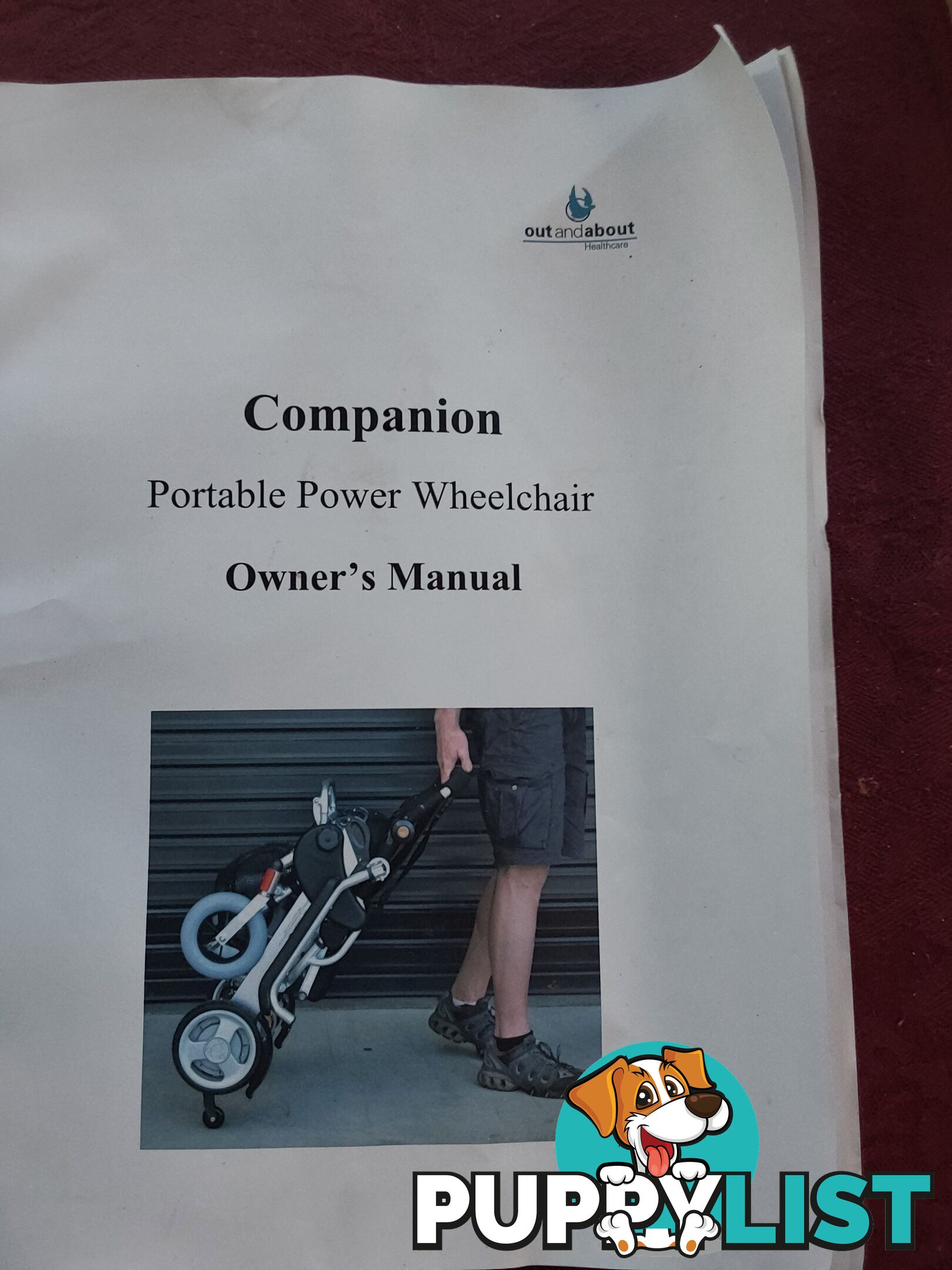 Companion portable power wheelchair