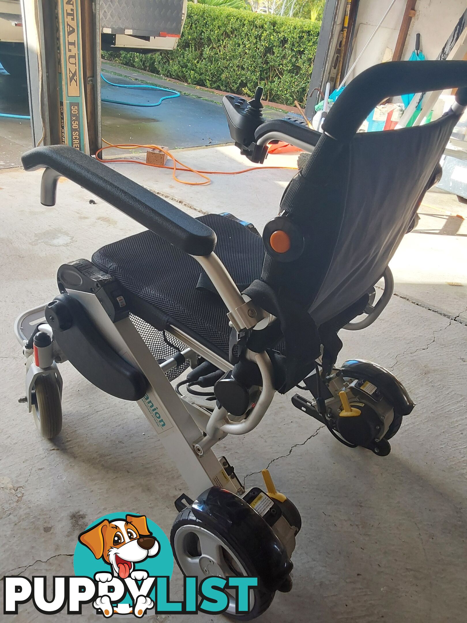 Companion portable power wheelchair
