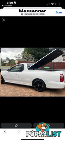 2006 Holden Commodore VZ SV6 Ute Manual