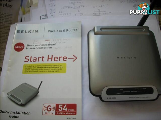 Belkin Wireless G Router