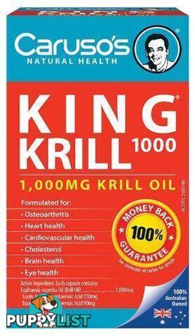 CARUSO'S KING KRILL 1000MG